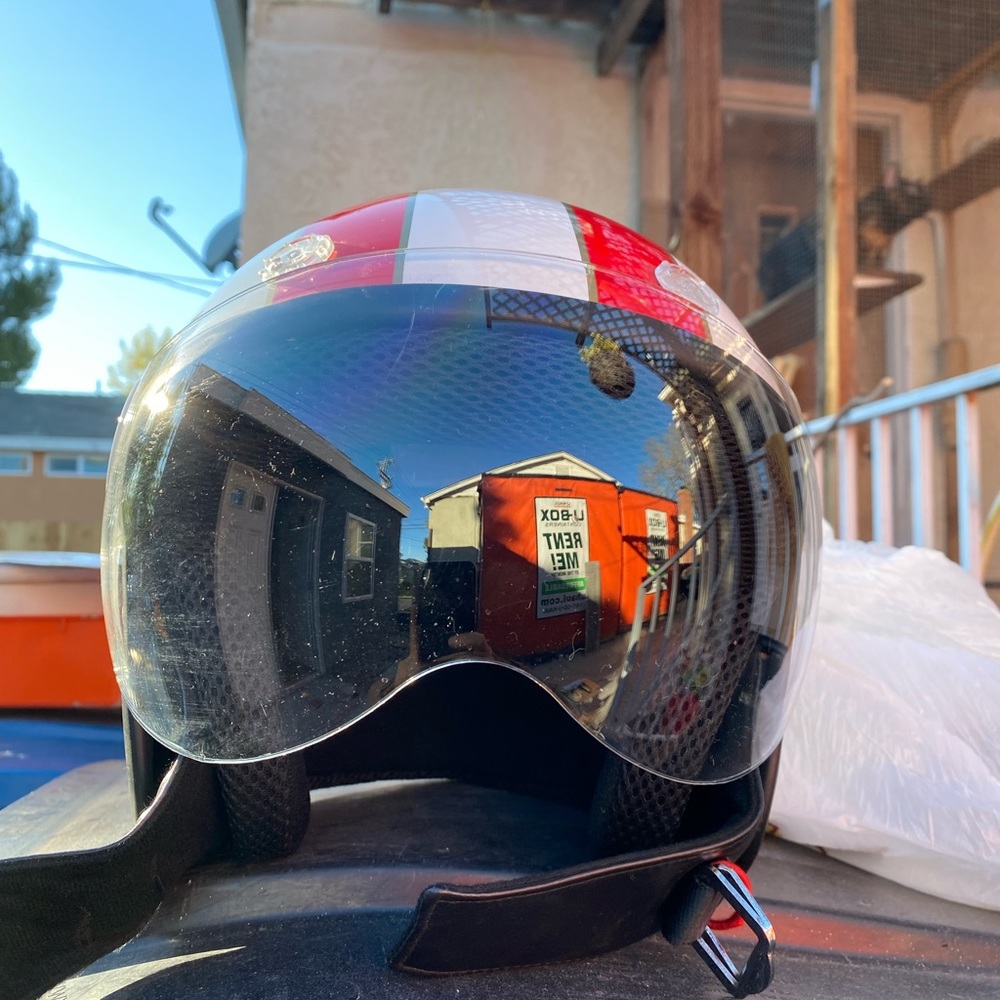 HCI Open face DOT helmet